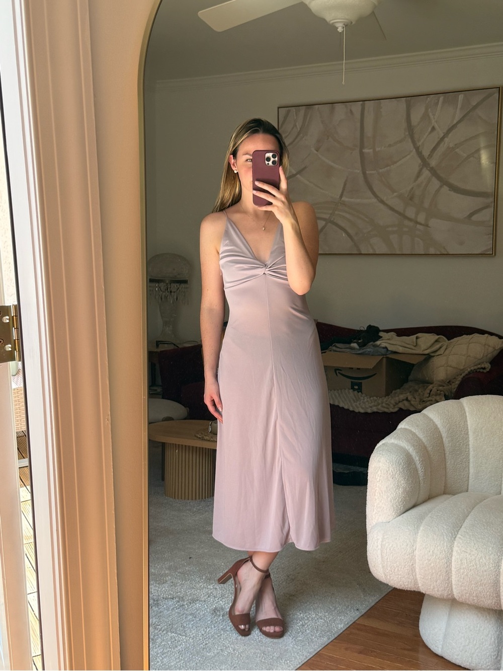 Light purple dress